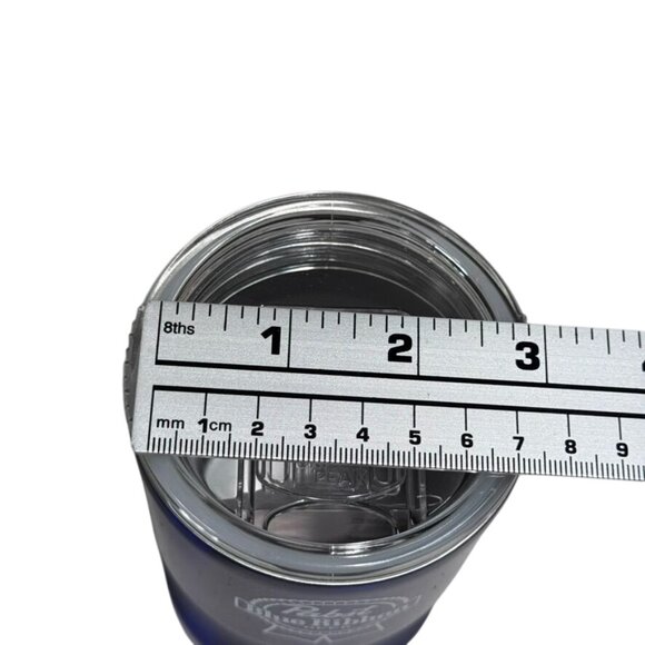 Pabst Blue Ribbon Licensed Logo Stainless Steel Koozie/Tumbler Metallic Blue - Picture 5 of 7